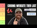 Coding Website Tier List