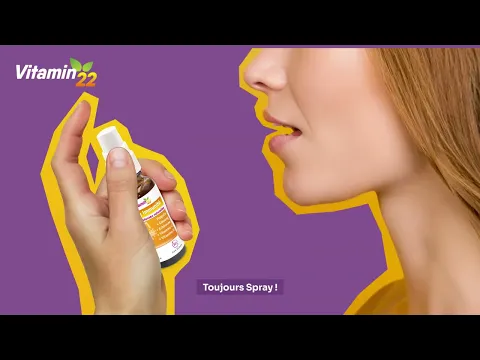 Vidéo Spray Immunité Vitamin’22®