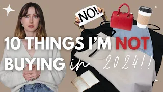 Download 2024 Shopping Ban: 10 Items I'm Saying No To In My No Buy Year! #nobuyyear #minimalismforbeginners MP3