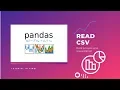 Read CSV Files using pandas
