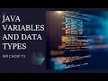 Lesson 2 Data Types and Variables in JAVA Programming