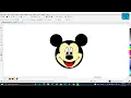 How To Make Mickey Mouse Face In CorelDraw Graphic Desing By Sachin Prajapati