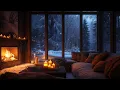 Download Lagu Snowy Nights by the Fire – Piano and Crackling Sounds for Deep Relaxation and Cozy Winter Rest
