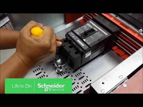 Download MP3 Installing PowerPact J Frame Breaker into I-Line® Panel | Schneider Electric Support