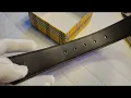 Burberry Reversible Check TB Belt - NEW
