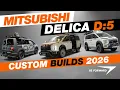 BEST Mitsubishi Delica D 5 at 2026 Tokyo Auto Salon - 4WD VAN that Out-Adventure the Land Cruiser