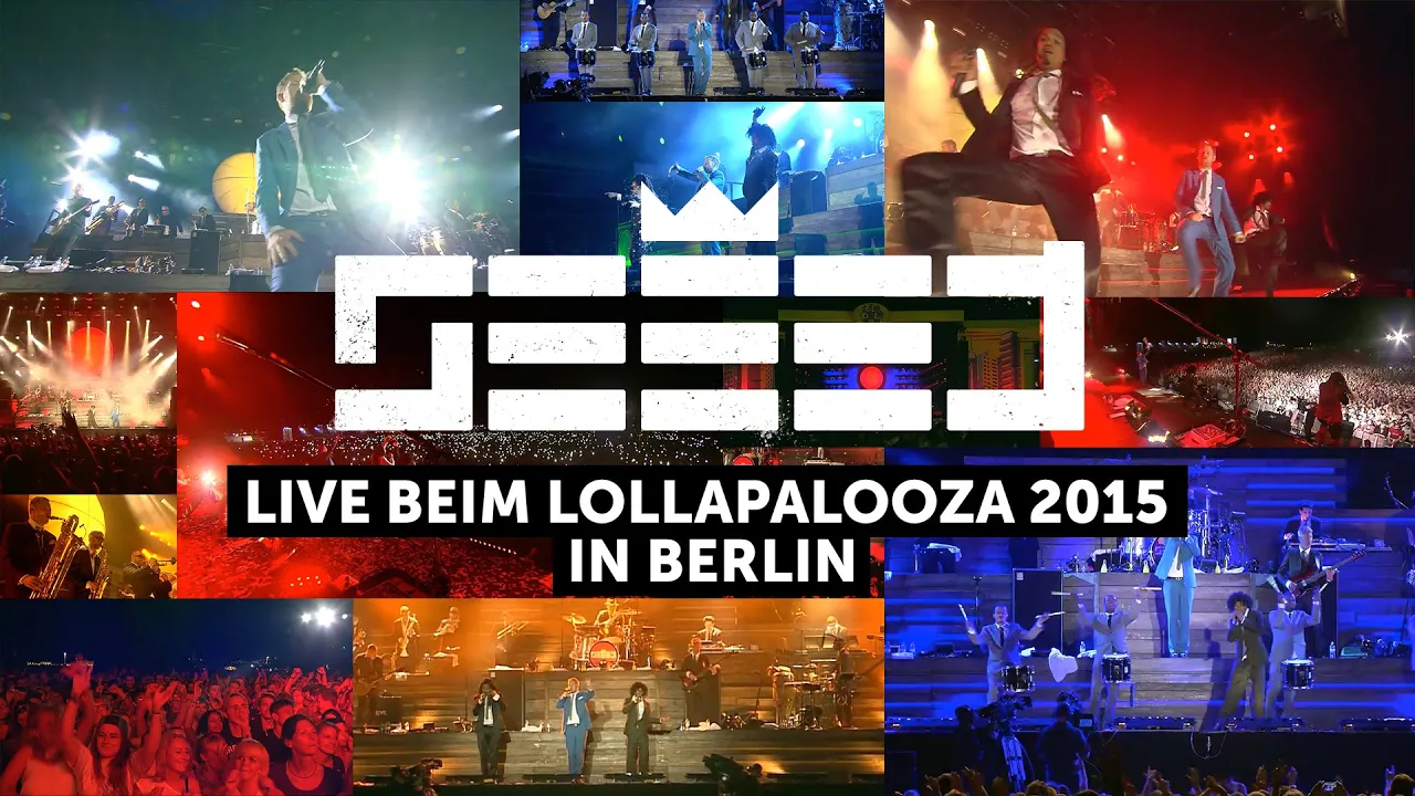 Seeed - Live beim Lollapalooza 2015 in Berlin (HD)