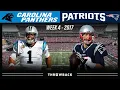 Cam Brady EPIC QB DUEL Panthers vs Patriots 2017 Week 4