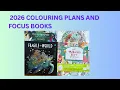 2026 COLOURING PLANS THE focus artists and books