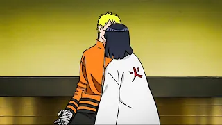 hinata kisses naruto after becoming hokage himawari knocks out naruto and kurama english dub