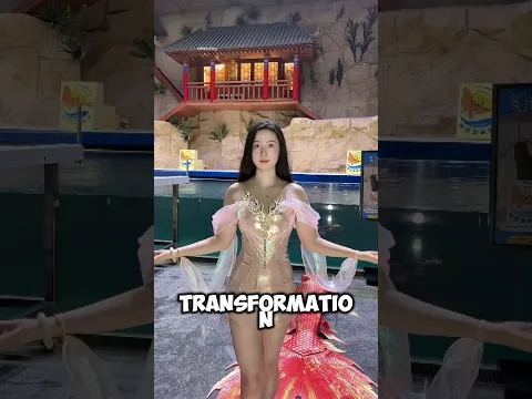 She Tried On a Mermaid Costume… The Result Was Magical! 🧜‍♀️😱