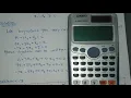 Simplex method by using calculator