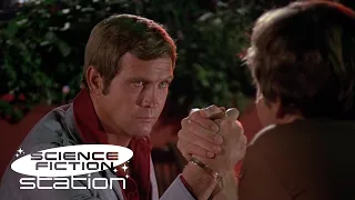 Bionic Arm Wrestle Goes HILARIOUSLY Wrong! | Six Million Dollar Man | Science Fiction Station