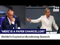 Download Lagu FULL REMARKS: AfD’s Alice Weidel Explosive Speech in Bundestag Budget Debate 2025 | DRM News | AC1B