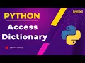 How to Access Dictionary Items python Dictionary tutorials in hindi