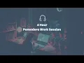 4 Hour Pomodoro | 50 Minute Intervals | with BROWN NOISE for ADHD Focus 🧡🎧