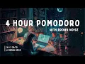 Download Lagu 4 Hour Pomodoro | 50 Minute Intervals | with BROWN NOISE for ADHD Focus 🧡🎧
