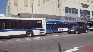 MTA NYC Bus Company Another Wave Of Buses Jamaica Center Q24 Q34 Q85 Q112 Q113 NIS
