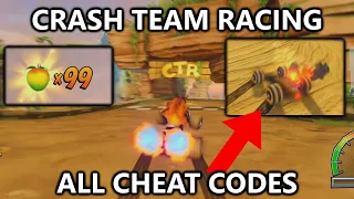 Crash Team Racing - All Cheat Codes