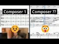 5 COMPOSERS Make a STRING QUINTET without COMMUNICATING