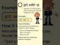 Stage Code Like a Pro with git add - p Git Patch Mode Explained