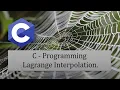 C Program for Lagrange Interpolation