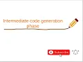 Intermediate code generation phase Compiler Design Malayalam Tutorial