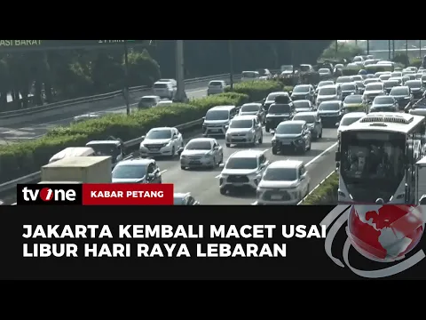 Libur telah usai, Lalu Lintas di Jakarta Kembali Padat