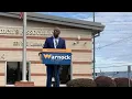 U S Senate Candidate Reverend Raphael Warnock Visits Historic ILA Local 1414 in Savannah Georgia