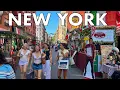 New York City LIVE Manhattan Little Italy Chinatown Walk