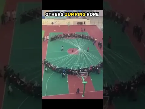 Others Jumping Rope vs This Man #shorts #jumping #rope