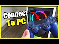 How to Connect your PS4 Controller to your PC Complete Tutorial
