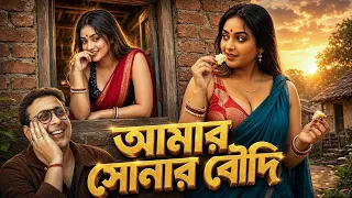আমার সোনার বৌদি I ভিডিও দেখিয়ে বৌদি  ব্ল্যাকমেইল করা হয়েছে। Hiya Khan I Best Bengali Romantic Movie