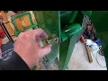 BXPANDED thumb install on John Deere 270B backhoe