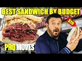 5 vs 35 Sandwich Adam Richman Eats the Best Sandwiches by Budget Pro Moves