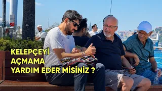 KELEPÇE İLE KAÇMIŞ BİRİNE YARDIM EDER MİSİN? Sosyal Deney