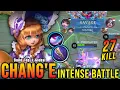 Download Lagu Chang'e SAVAGE with 27 Kills!! Super Intense Battle!! - Build Top 1 Global Chang'e ~ MLBB