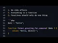 Refactoring from Junior to Senior Web Developer - Ep 3 Keeping it Simple with Functional Code