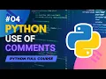 Comments in Python Python Full Course in - Tutorial
