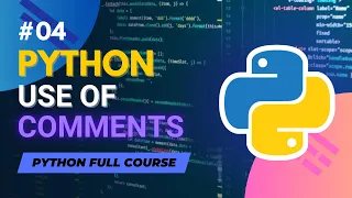 Comments in Python Python Full Course in - Tutorial