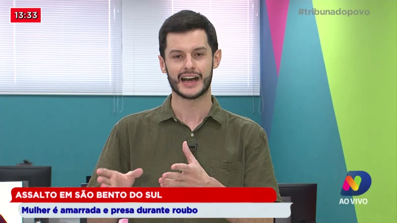 Assalto em São Bento do Sul: Mulher é amarrada e presa durante roubo