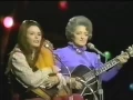 June Carter and Mother Maybelle Carter live in 1971