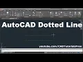 How to Draw Dotted Line in AutoCAD