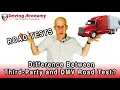 Differences Between Third-Party CDL Road Tests and DMV Road Tests