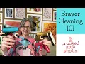 Brayer Cleaning 101 - How to remove acrylic paint step-by-step