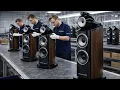 Lagu The manufacturing process of the Bowers \u0026 Wilkins 801 D4 loudspeaker (AI simulation).