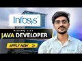 Infosys Java Developer Hiring 2026 Java Spring Boot Jobs Apply Now Full Details