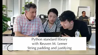 Python standard library String padding