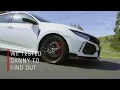 Danny Griffiths with With new Honda Civic Type R.