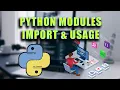 Python Modules Importing and Usage